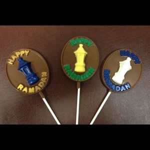 Happy Ramadan lollipop molds